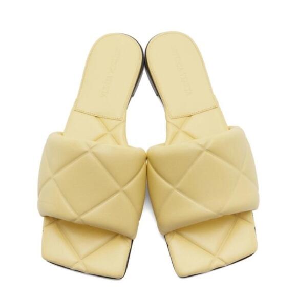 Bottega Veneta Shoes - New Bottega Veneta Quilted embossed‎ Lido sandal size 39.5EU